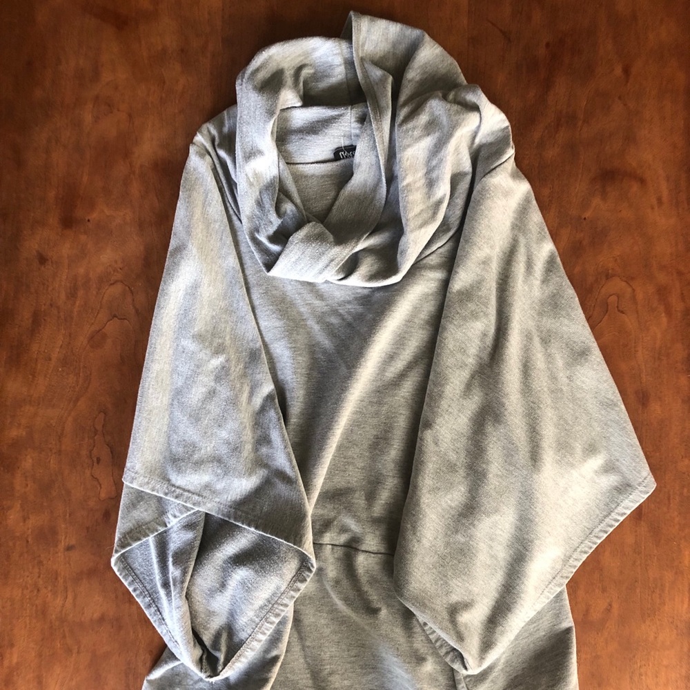 Grey Crop Sweatshirt